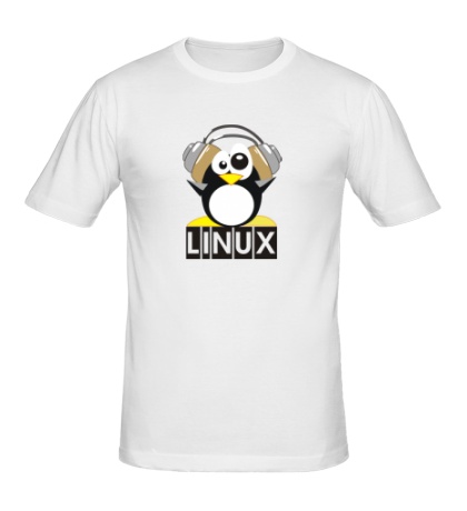 Мужская футболка Linux