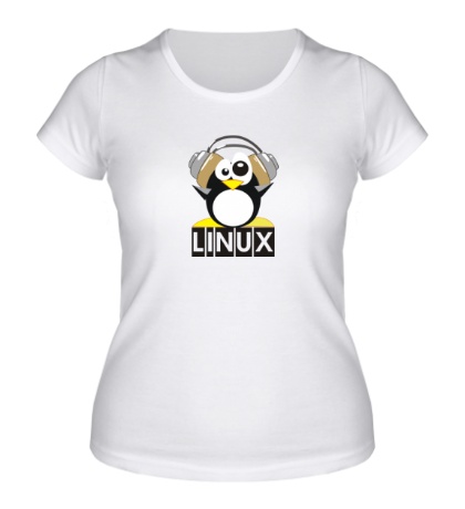 Женская футболка Linux