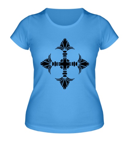 Женская футболка «Геральдический орнамент»