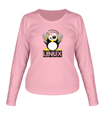 Женский лонгслив Linux