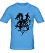 Мужская футболка «Геральдический дракон» - Фото 1