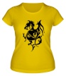 Женская футболка «Геральдический дракон» - Фото 1