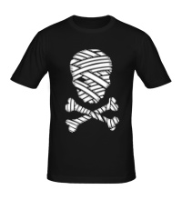Мужская футболка Череп мумии