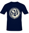 Мужская футболка «Дракон: символ, свет» - Фото 1