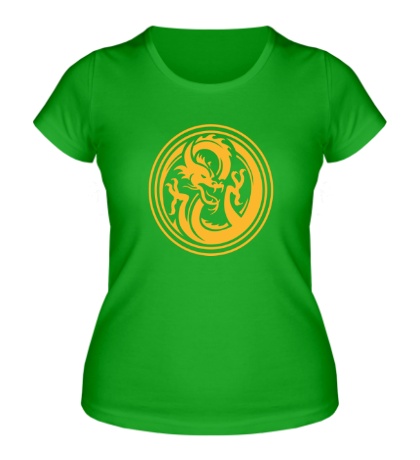 Женская футболка «Дракон: символ»