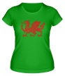 Женская футболка «Мифический дракон» - Фото 1