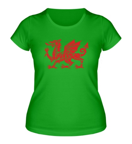 Женская футболка Мифический дракон