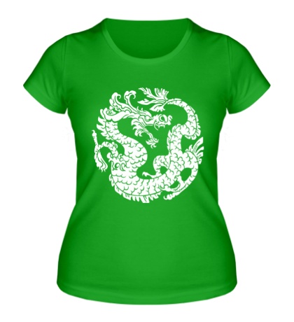 Женская футболка «Китайский дракон»