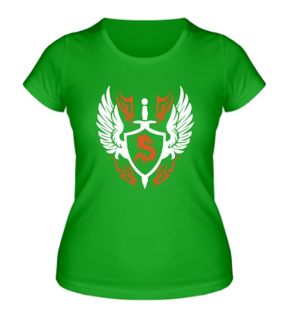 Женская футболка «Орден дракона»