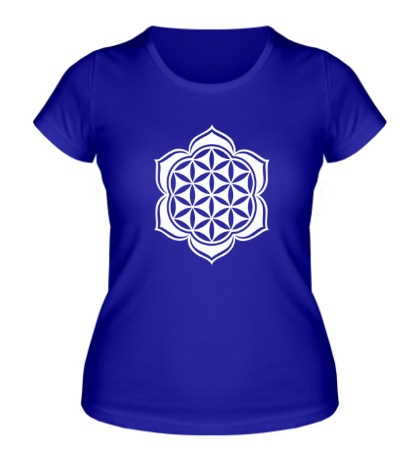 Женская футболка «Цветок Лотоса: узор»