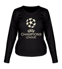 Женский лонгслив UEFA Champions League Glow