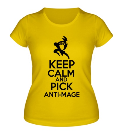 Женская футболка «Pick antimage»