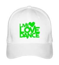 Бейсболка Live Love Dance