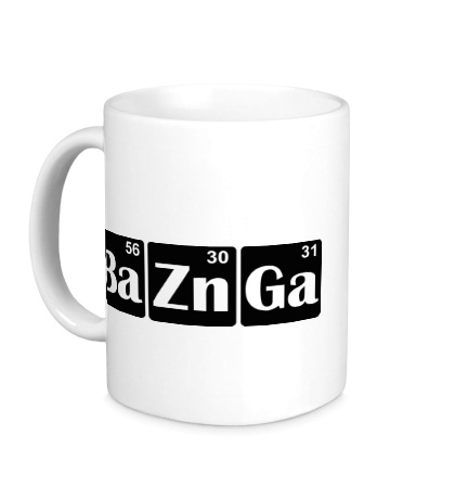 Керамическая кружка «Ba-Zn-Ga»