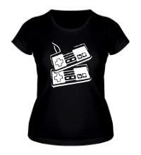 Женская футболка Dendy Joysticks