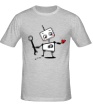 Мужская футболка «Робот-мальчик» - Фото 1