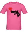 Мужская футболка «Love gun» - Фото 1