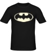 Мужская футболка «Светящийся Бэтмен» - Фото 1