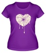 Женская футболка «Разбитое сердце свет» - Фото 1