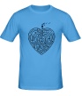 Мужская футболка «Сердце лабиринт» - Фото 1