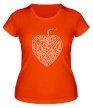 Женская футболка «Сердце лабиринт» - Фото 1