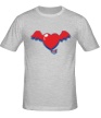 Мужская футболка «Демоническое сердце» - Фото 1
