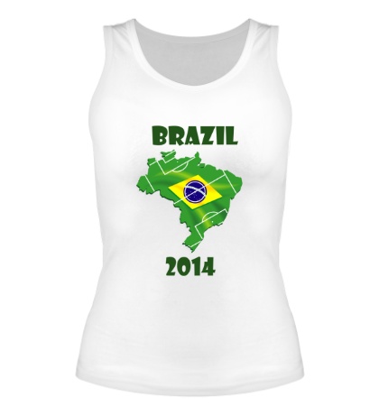 Женская майка Brazil Championship 2014