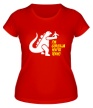 Женская футболка «Im Godzilla, youre Tokio» - Фото 1