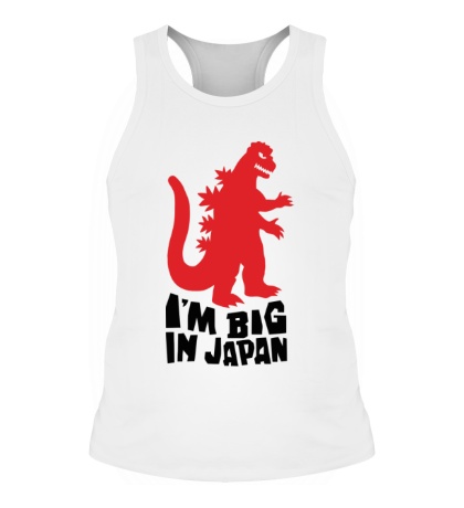 Мужская борцовка «Godzilla, IM BIG JAPAN»