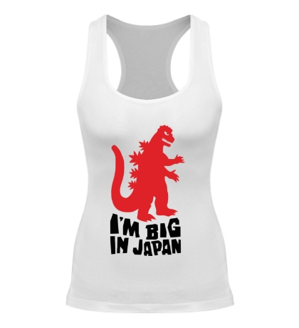 Женская борцовка «Godzilla, IM BIG JAPAN»
