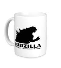 Керамическая кружка Godzilla, The King of the Monsters Returns