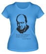 Женская футболка «Черчилль цитата» - Фото 1