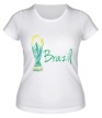 Женская футболка «Brazil Cup» - Фото 1