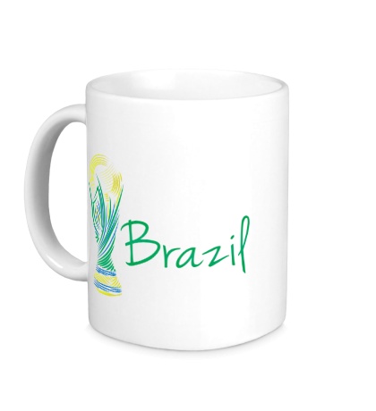 Керамическая кружка Brazil Cup