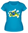 Женская футболка «Brazil 2014» - Фото 1