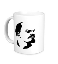 Керамическая кружка Владимир Ленин
