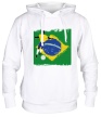 Толстовка с капюшоном «Brazil Football» - Фото 1