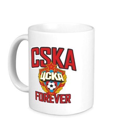 Керамическая кружка FC CSKA Forever