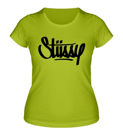 Женская футболка Stussy Street