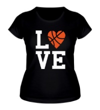 Женская футболка Basketball Love