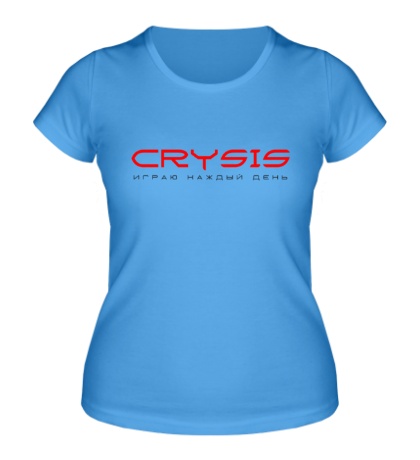 Женская футболка Crysis Every Day