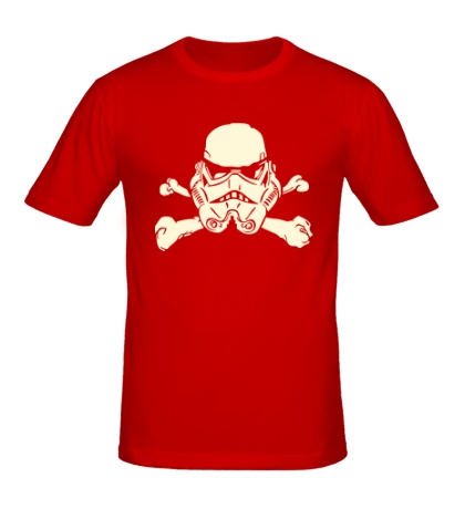 Мужская футболка «Штурмовик и кости»