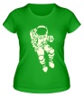 Женская футболка «Космонавт свет» - Фото 1