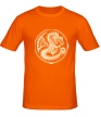 Мужская футболка «Древний дракон, свет» - Фото 1