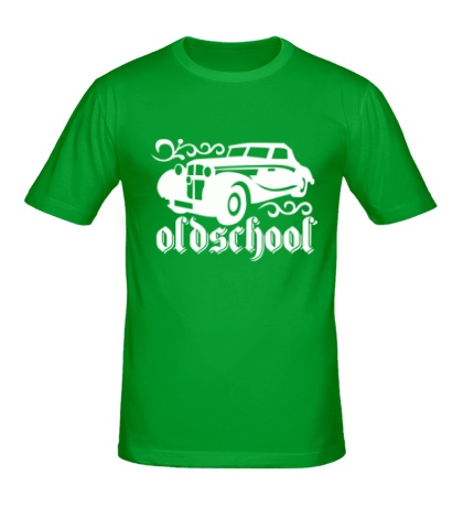 Мужская футболка «Old School Cars»