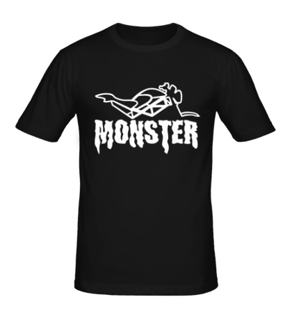 Мужская футболка Moto Monster