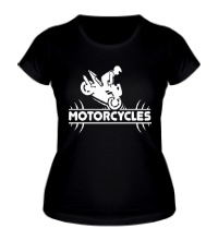 Женская футболка Motorcycles