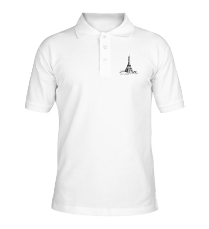Рубашка поло «Эйфелева башня»