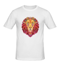 Мужская футболка Абстрактный лев