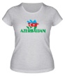 Женская футболка «Azerbaijan» - Фото 1